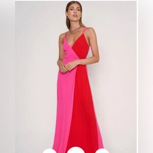 Dee elly ColorBlock Maxi Dress